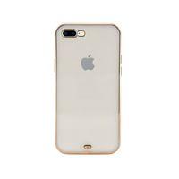 iPhone 7 Plus Premium Electrolize Silikonlu Lila Telefon Kılıfı