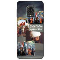 Xiaomi Redmi Note 9 Pro Uyumlu Kılıf Ottoman (3) Kapak Fatih Sultan Mehmed