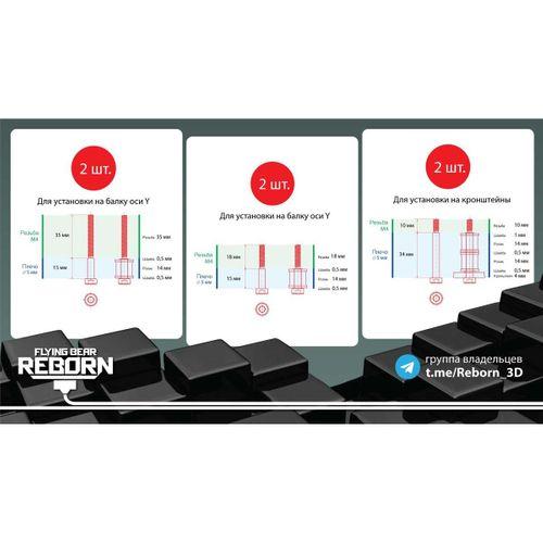 GT2 10mm Kemer Yükseltme Kiti Uçan Ayı Yeniden doğdu (MGN12 Rails) - 5150217