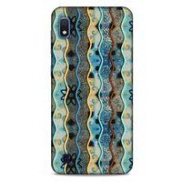 Samsung Galaxy A10 Kılıf Baskılı Özel Seri Taşlı (30) Silicone Case