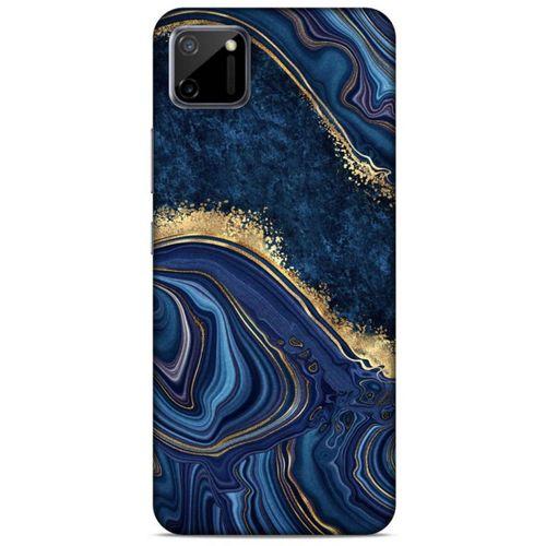 Realme C11 Uyumlu Kılıf Mavi Delisi (1) Kılıfı Mermer