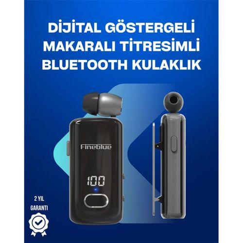 Fineblue F580 – Klipsli Bluetooth Kulaklık, Gürültü Engelleyici, Uzun Pil Ömürlü