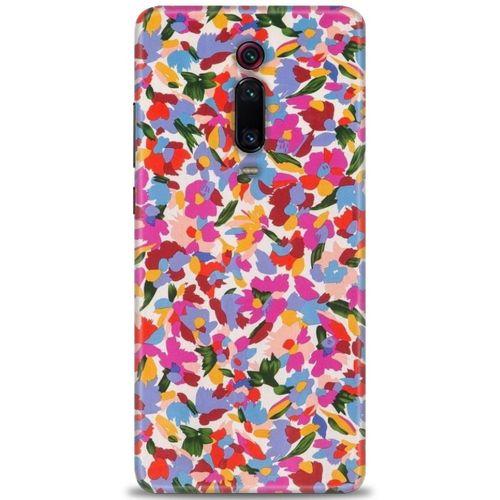 Xiaomi Mi 9T Kılıf HD Baskılı Kılıf - Renkli Baskı + Tam Ekran Koruyucu