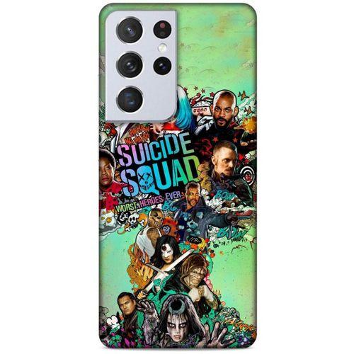 Samsung Galaxy S21 Ultra Uyumlu Kılıf Harley Quinn (49) Ultra Silikon Kılıf Suicide Squad