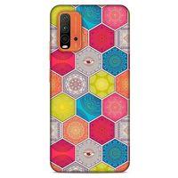 Lopard Xiaomi Redmi Note 9 4g Uyumlu Kılıf Ethnic Culture (39) Liquid Crystal Kılıf