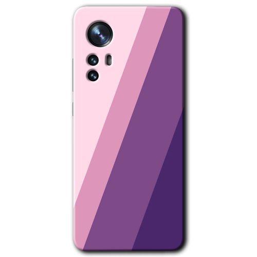 Xiaomi Mi 12 Kılıf HD Desen Baskılı Arka Kapak - Oblique