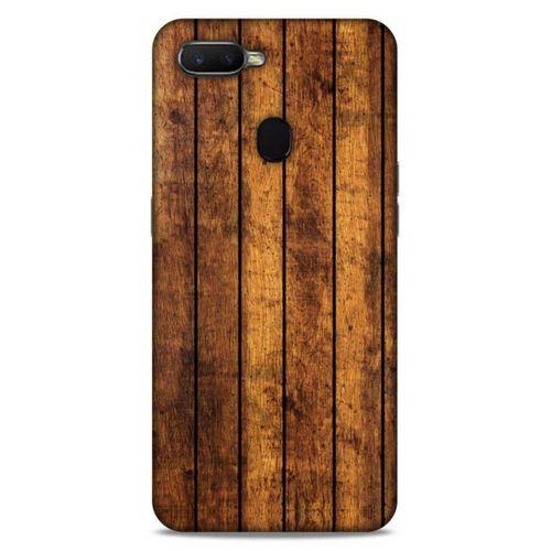 Lopard Oppo Ax7 Uyumlu Kılıf Wood'X (15) Antişok Kılıf Baskılı