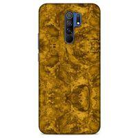Mermer Desenli (20) Tema Koruyucu Kılıf Bronz Xiaomi Redmi 9 Kılıf