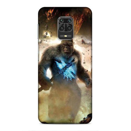 Xiaomi Redmi Note 9S Uyumlu Kılıf BMovie (28) Arka Kapak King Kong