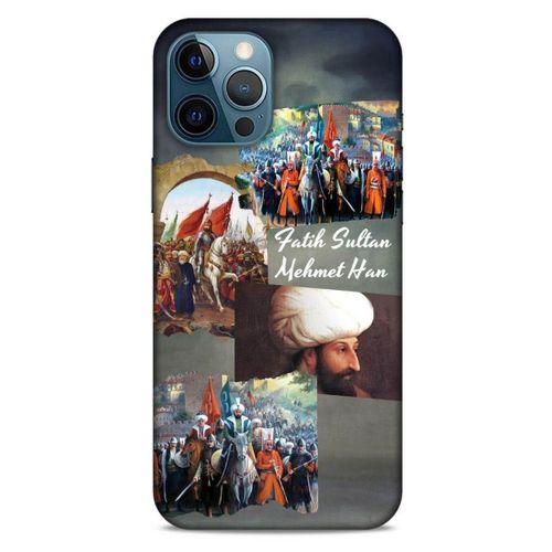 Apple iPhone 12 Pro Max Uyumlu Kılıf Ottoman (3) Kapak Fatih Sultan Mehmed