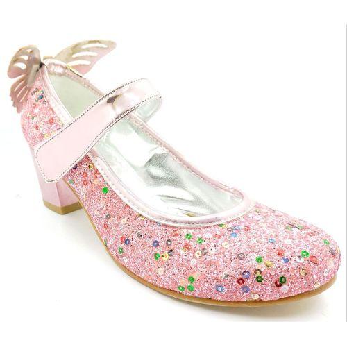Mini Women Fuşya Kız Çocuk Topuklu Abiye Ayakkabı