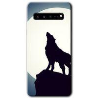 MRCİLETİSİM MRCİLETİSİM Samsung Galaxy S10 Plus Kılıf HD Desen Baskılı Arka Kapak + Temperli Cam - Dolunay Bozkurt