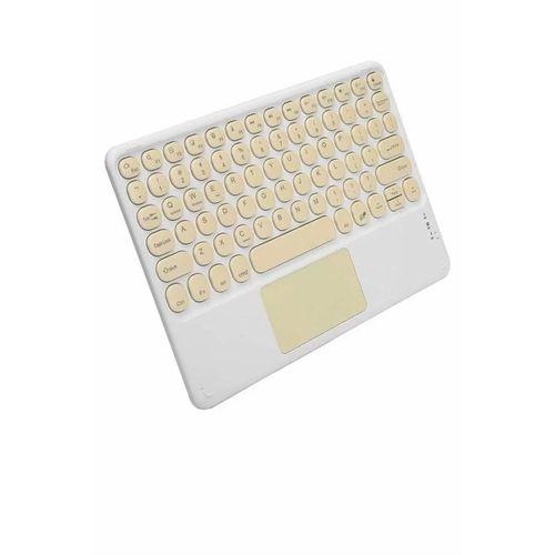 Touchpad Uyumlu Bluetooth Klavye Slim Kablosuz Wifi Q Klavye