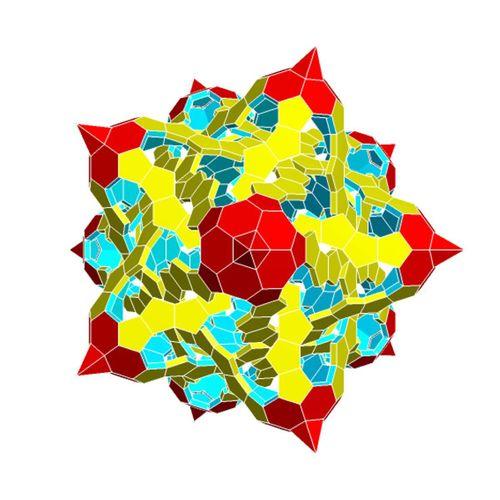 ESCHER YILDIZ DODECAHEDRAL POLYKNOT 16 (Bu ürün Sadece Plastik parçadır - Almadan Önce Soru Sorabilirsiniz)