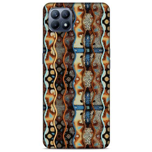 Huawei P40 Lite Kılıf Baskılı Özel Seri Taşlı (33) Hybrid Kılıf