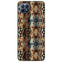 Huawei P40 Lite Kılıf Baskılı Özel Seri Taşlı (33) Hybrid Kılıf