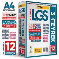 2026 8 Sınıf LGS 3  ÇEYREK Şubat-Mart Ayı MEB Örnek Soru Tıpkı Basım Sarmal Deneme Paketi Çözümlü