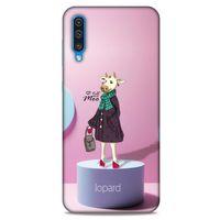 Samsung Galaxy A50 Kılıf FunnyMaX (8) Baskılı Kılıf Pembe Mavi
