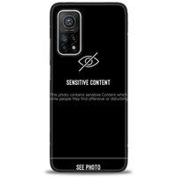 Xiaomi Mi 10T Kılıf HD Baskılı Kılıf - Sensitive Content + Tam Ekran Koruyucu