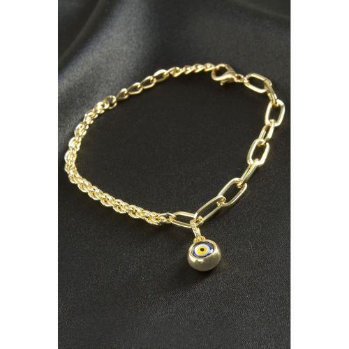 Nazar Burgulu Zincir Bileklik
