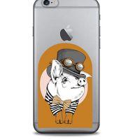 Zoologix (37) Apple Iphone 6S Plus Şeffaf Kılıf Silikon Desenli