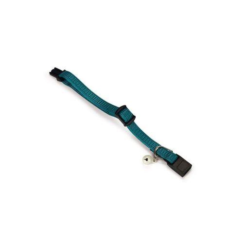 Beeztees Yavru Kedi Boyun Tasması, Zilli, Yeşil, 15-22cm