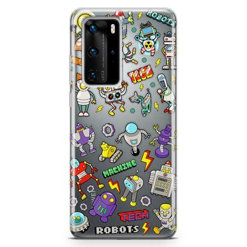 Huawei P40 Pro Kılıf Android Arka Kapak Koruma Desenli Full Koruyucu