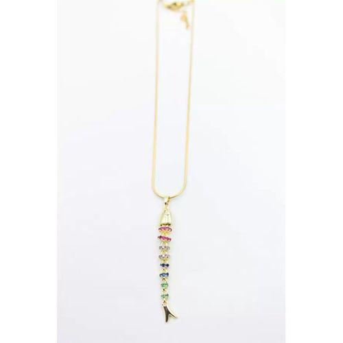 Balık Kolye - Altın