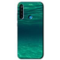 Redmi Note 8 Kılıf HD Desen Baskılı Arka Kapak - Derin Deniz + Kırılmaz Cam