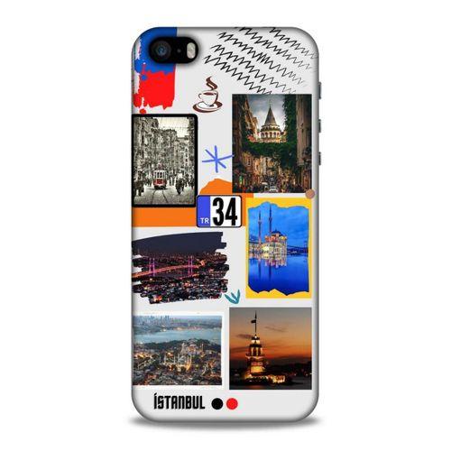 Lopard Apple Iphone 5 Uyumlu Kılıf Şehirli ※ (34) İstanbul Slim Armor Kılıf
