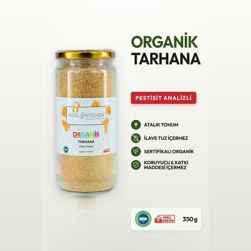 Organik Tarhana cam 350gr (İlave Tuzsuz)