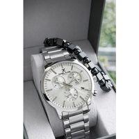 Daniel Klein Erkek Kol Saati 30 Metre Suya Dayanıklı Çelik Kordon + Bileklik Hediyeli VS.BLKT.0816