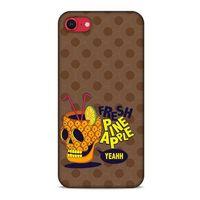 Frutix Ananas 05 Apple iPhone SE 2020 Kılıf Desenli Silikon