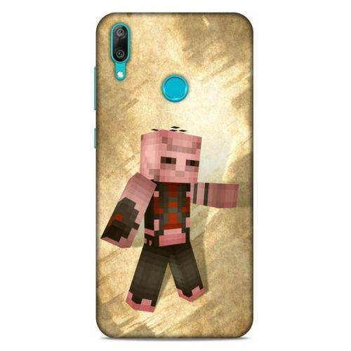 Lopard Huawei Y7 2019 Uyumlu Kılıf PiXel (40) Fit Silikon Kılıf Saint Row