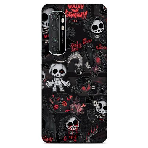 Xiaomi Mi Note 10 Lite Uyumlu Kılıf Motorsiklet (30) Silicone Case İskelet