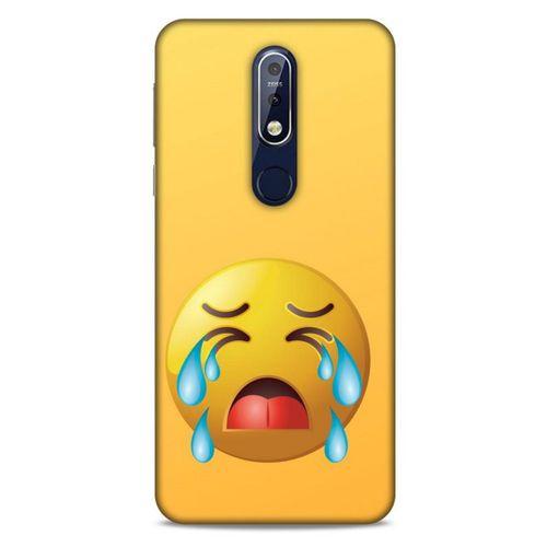 Emojix (41) Nokia 7.1 Kılıf Silikon Kapak Desenli