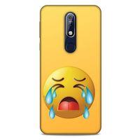 Emojix (41) Nokia 7.1 Kılıf Silikon Kapak Desenli