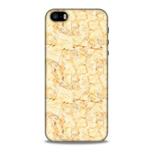 Mermer Desenli (49) Tema Ultra Silikon Kılıf Gold Apple iPhone SE Kılıf