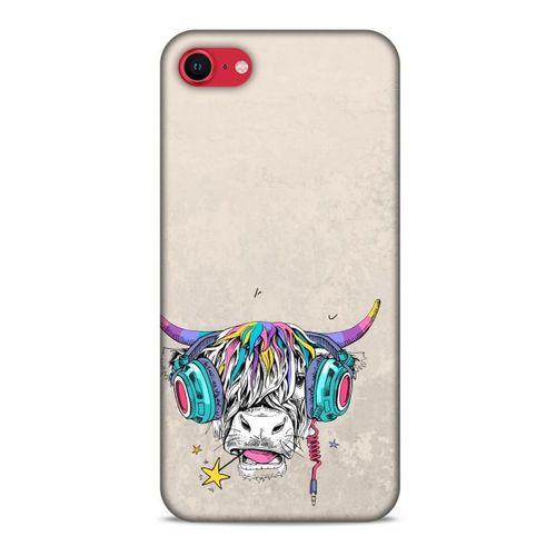 Animax DJ İnek Apple iPhone SE 2020 Kılıf Desenli Silikon