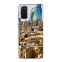 Samsung Galaxy S20 Uyumlu Kılıf Azarbaijan (31) TPU Kılıf Bakü Kuleler