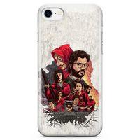 Apple iPhone SE 2020 Kılıf La Casa De Papel Arka Kapak Koruma Desenli Full Koruyucu