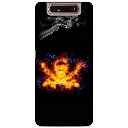 Lopard Samsung Galaxy A80 Uyumlu Kılıf FireX (14) Lansman Kılıf Skeleton