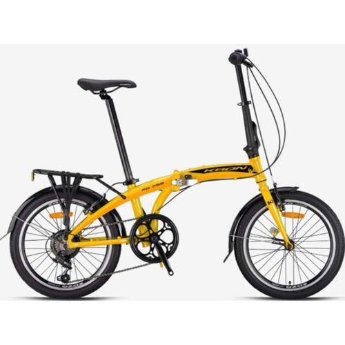 Kron Fd750 20 Jant Katlanır Bisiklet Sarı-Siyah