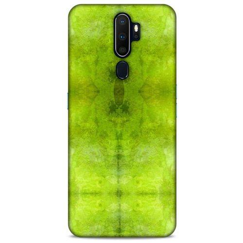 Mermer Desenli (31) Tema TPU Kılıf Fıstık Yeşili Oppo A5 2020 Kılıf