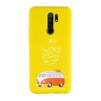 Xiaomi Redmi 9 Uyumlu Rota Belli Desenli Premium Silikonlu Lansman Telefon Kılıfı