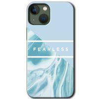 iPhone 13 Kılıf HD Desen Baskılı Arka Kapak - Fearless