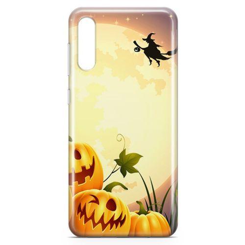 Samsung Galaxy A50 Kılıf Cadı Balkabakları Arka Kapak Koruma Desenli Full Koruyucu