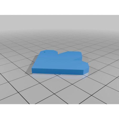 DDR Ok Anahtarlık 3D Baskı (Bu ürün Sadece Plastik parçadır - Almadan Önce Soru Sorabilirsiniz)