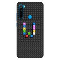 Lopard Xiaomi Redmi Note 8 Uyumlu Kılıf BloX (39) Liquid Crystal Kılıf W Harfi