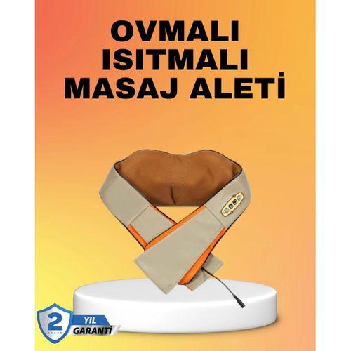Kas Ağrılarına İyi Gelen Ovmalı Isıtmalı Boyun Omuz Bel Masaj Aleti
